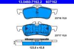 ATE Set placute frana ATE 13.0460-7162.2 (13.0460-7162.2)
