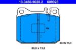 ATE Set placute frana ATE 13.0460-9028.2 (13.0460-9028.2)