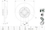 Bosch Disc frana BOSCH 0 986 479 387 (0 986 479 387) - fixbox