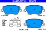 ATE Set placute frana ATE 13.0460-5679.2 (13.0460-5679.2) - fixbox