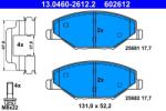 ATE Set placute frana ATE 13.0460-2612.2 (13.0460-2612.2) - fixbox
