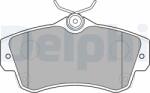 DELPHI Set placute frana DELPHI LP1522 (LP1522)