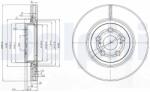 DELPHI Disc frana DELPHI BG3914 - fixbox
