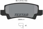 TEXTAR Set placute frana TEXTAR 2381601 (2381601) - fixbox