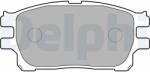DELPHI Set placute frana DELPHI LP1784 (LP1784)
