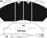 VALEO Set placute frana VALEO 882217 (882217)