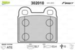 VALEO Set placute frana VALEO 302010 (302010)
