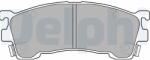 DELPHI Set placute frana DELPHI LP1518 (LP1518)