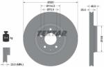TEXTAR Disc frana TEXTAR 92166300 (92166300) - fixbox