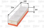 VALEO Filtru aer VALEO 585311 (585311) - fixbox