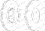 FERODO Disc frana FERODO FCR119A (FCR119A)