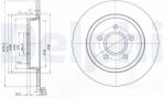 DELPHI Disc frana DELPHI BG3897C (BG3897C) - fixbox