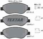 TEXTAR Set placute frana TEXTAR 2247601 (2247601)