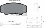 TEXTAR Set placute frana TEXTAR 2392101 (2392101) - fixbox