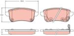 TRW Set placute frana TRW GDB2413 (GDB2413)