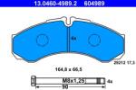 ATE Set placute frana ATE 13.0460-4989.2 (13.0460-4989.2)