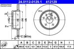 ATE Disc frana spate Mercedes Clasa S W140 ATE 24.0112-0129.1 (24.0112-0129.1)