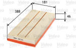 VALEO Filtru aer VALEO 585115 (585115) - fixbox