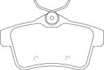 MOTAQUIP Set placute frana, frana disc MOTAQUIP LVXL1641 - fixbox