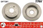 TRW Disc frana TRW DF7381 (DF7381) - fixbox