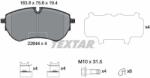 TEXTAR Set placute frana TEXTAR 2264401 (2264401)
