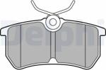 DELPHI Set placute frana DELPHI LP2480 (LP2480)
