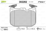 VALEO Set placute frana VALEO 302282 (302282)