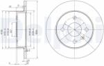DELPHI Disc frana DELPHI BG3403 (BG3403) - fixbox