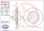 BREMBO Disc frana BREMBO 09. B496.11 (09.B496.11)
