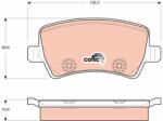 TRW Set placute frana TRW GDB1685 (GDB1685)