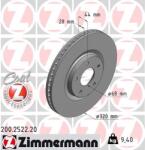 ZIMMERMANN Disc frana ZIMMERMANN 200.2522. 20 - fixbox