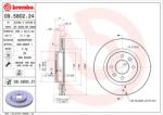 BREMBO Disc frana BREMBO 09.5802. 21 (09.5802.21)