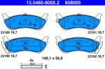 ATE Set placute frana ATE 13.0460-8005.2 (13.0460-8005.2)