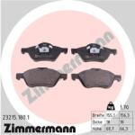 ZIMMERMANN Set placute frana ZIMMERMANN 23215.180. 1 (23215.180.1)