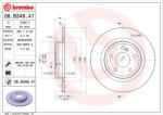 BREMBO Disc frana BREMBO 08. B348.41 (08.B348.41)