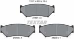 TEXTAR Set placute frana TEXTAR 2190701 (2190701) - fixbox