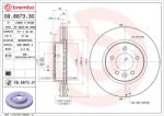 BREMBO Disc frana BREMBO 09.8873. 30 (09.8873.30)