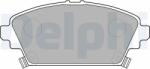DELPHI Set placute frana DELPHI LP1503 (LP1503)