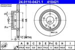 ATE Disc frana spate Mazda 6 ATE 24.0110-0421.1 (24.0110-0421.1)