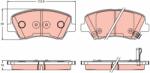 TRW Set placute frana TRW GDB3552 (GDB3552)