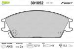 VALEO Set placute frana VALEO 301052 (301052)