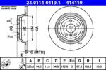 ATE Disc frana spate Mercedes GLE W166/C292, ML W166 ATE 24.0114-0119.1 (24.0114-0119.1)