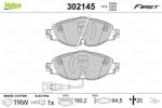 VALEO Set placute frana VALEO 302145 (302145)