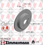 ZIMMERMANN Disc frana ZIMMERMANN 155.3906. 20 (155.3906.20)