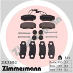 ZIMMERMANN Set placute frana ZIMMERMANN 23921.200. 2 (23921.200.2)