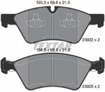 TEXTAR Set placute frana TEXTAR 2392201 (2392201) - fixbox