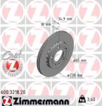 ZIMMERMANN Disc frana ZIMMERMANN 600.3218. 20 (600.3218.20)