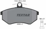 TEXTAR Set placute frana TEXTAR 2066921 (2066921) - fixbox