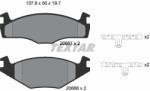 TEXTAR Set placute frana TEXTAR 2088710 (2088710)