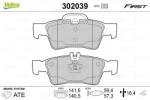 VALEO Set placute frana VALEO 302039 (302039)